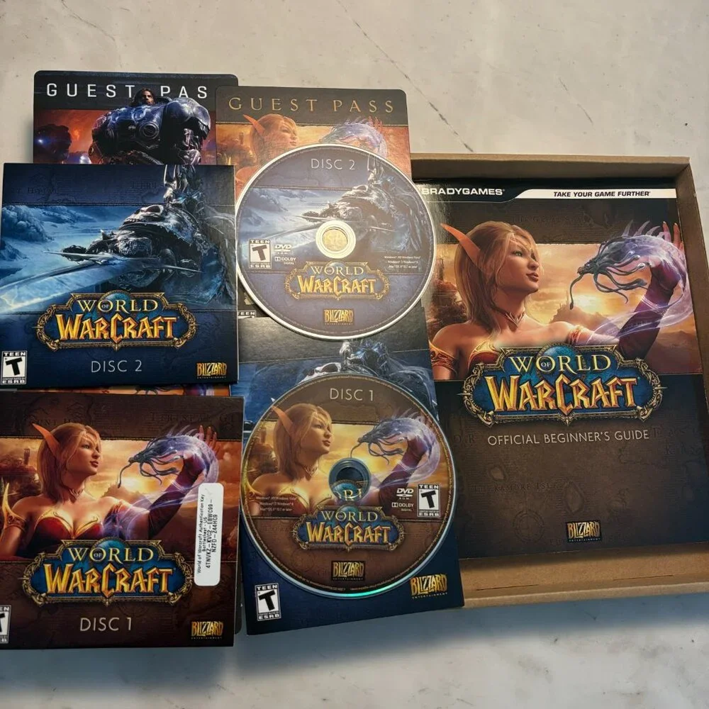 World Of Warcraft Your Epic Quest Begins Here Video Game With Box